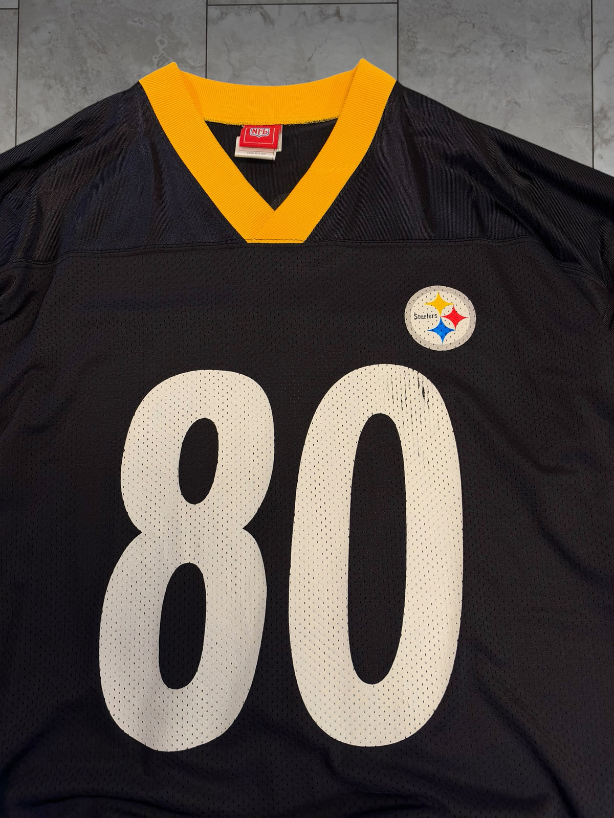 (L) Vintage Y2K Plaxico Burress #80 Jersey