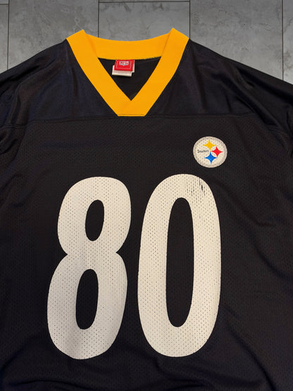 (L) Vintage Y2K Plaxico Burress #80 Jersey