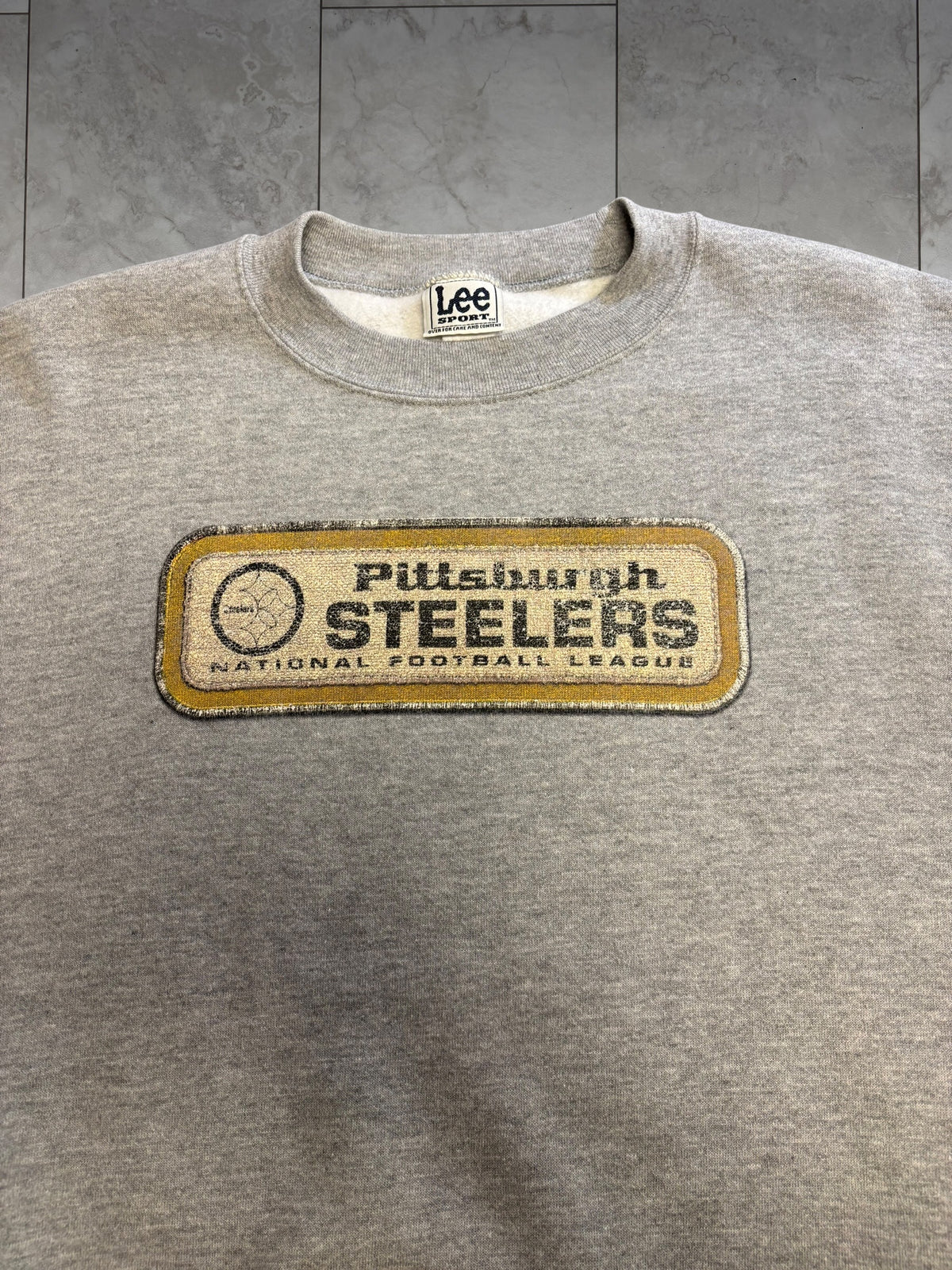 (XL) Vintage Y2K Steelers Lee Crewneck