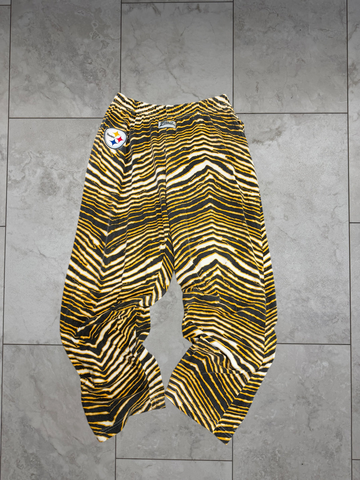 (L) Vintage Y2K Steelers Zubaz Pants