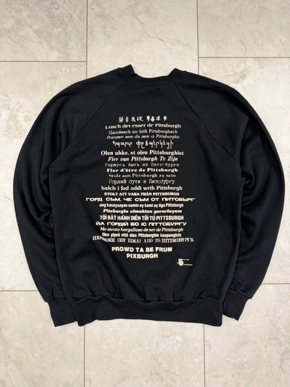 (M) 1986 Proud to be From Pittsburgh Script Crewneck 2