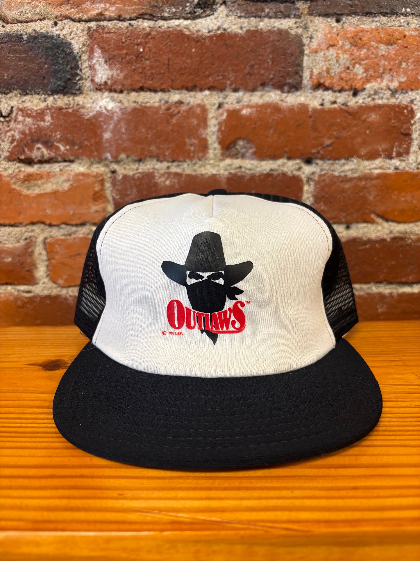 1983 USFL Outlaws Trucker Hat - NEW