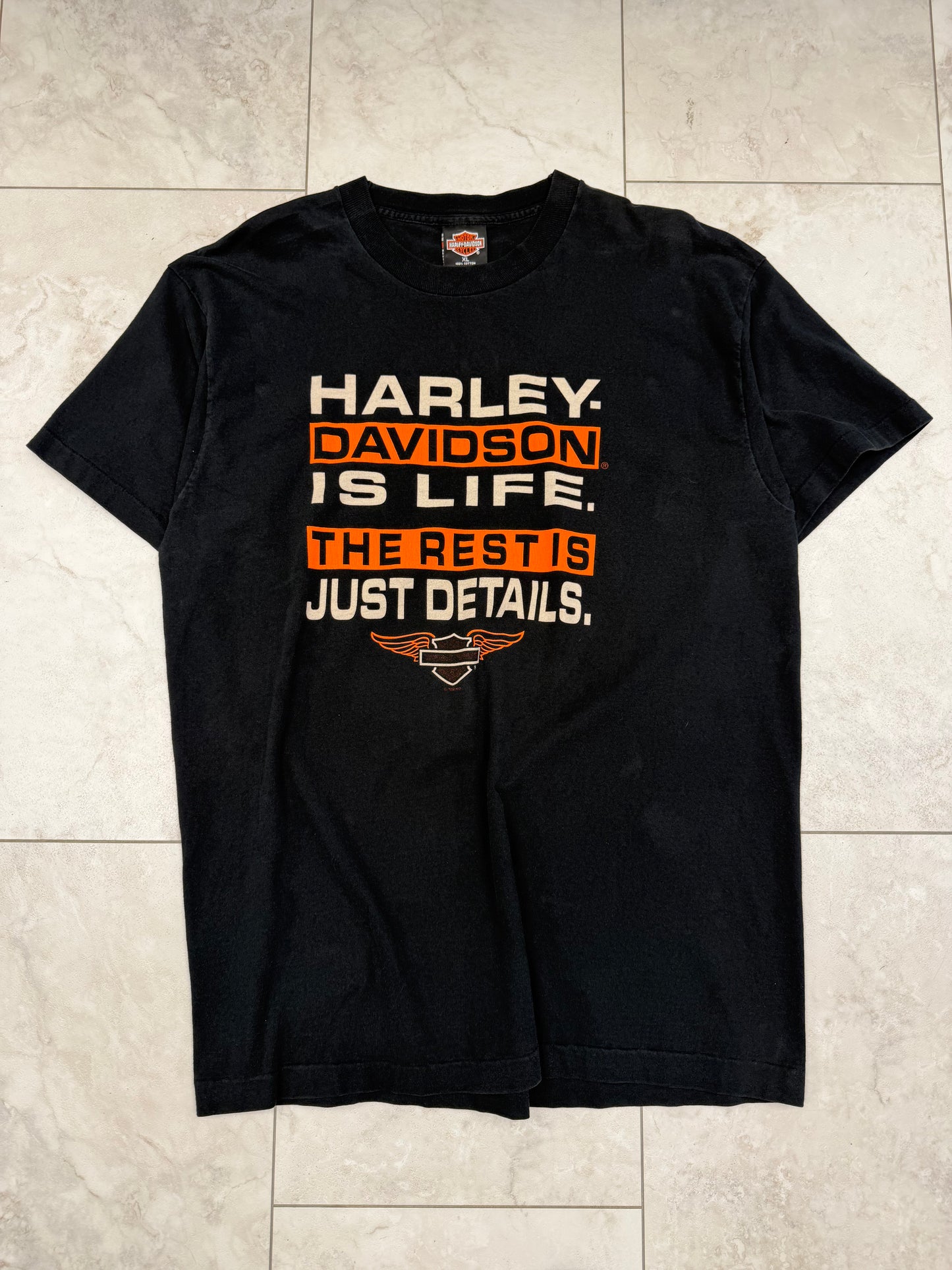 (XL) 1998 “Harley-Davidson Is Life” Graphic Tee