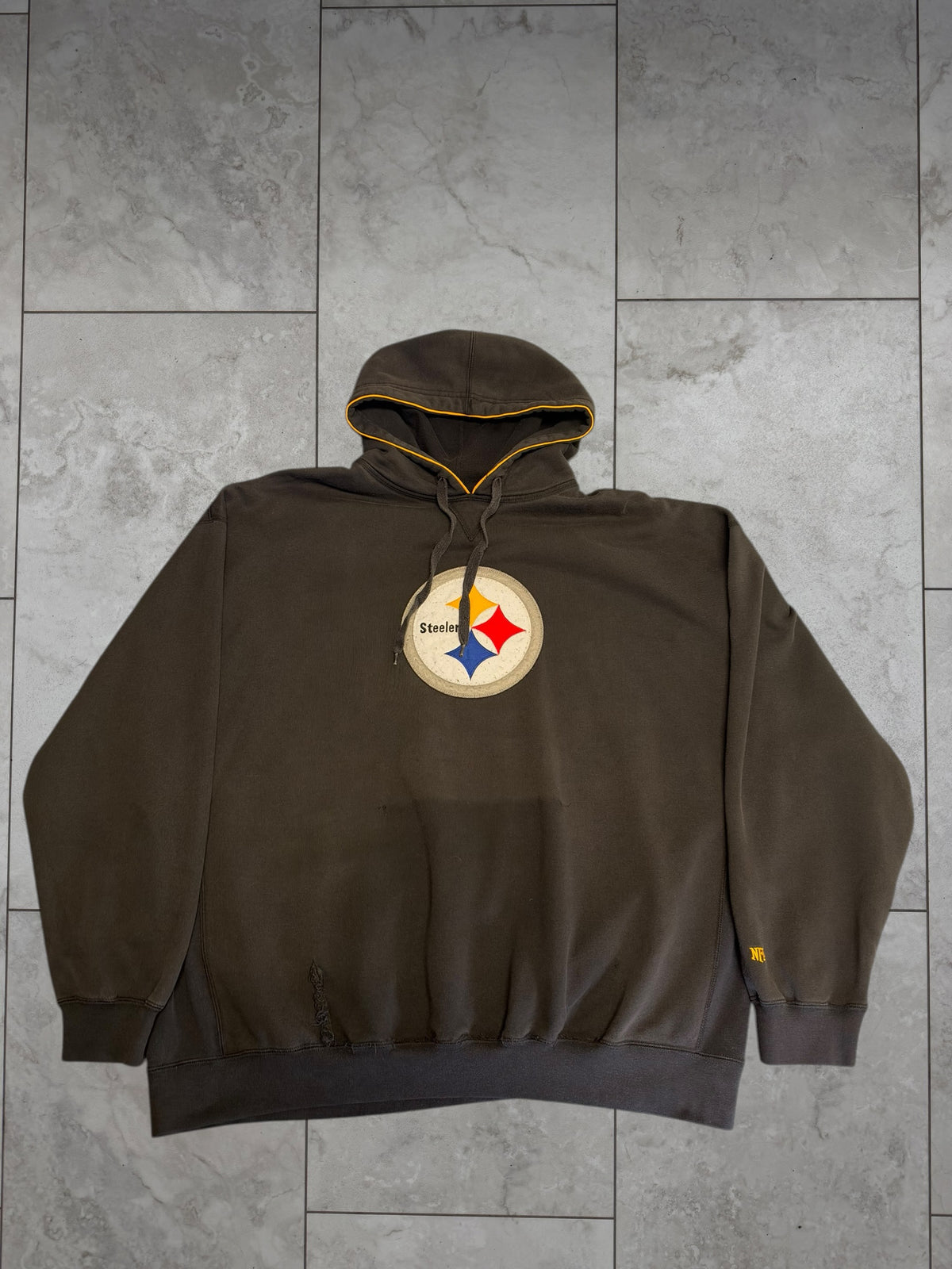(XXL) Vintage Y2K Steelers NFL Hoodie