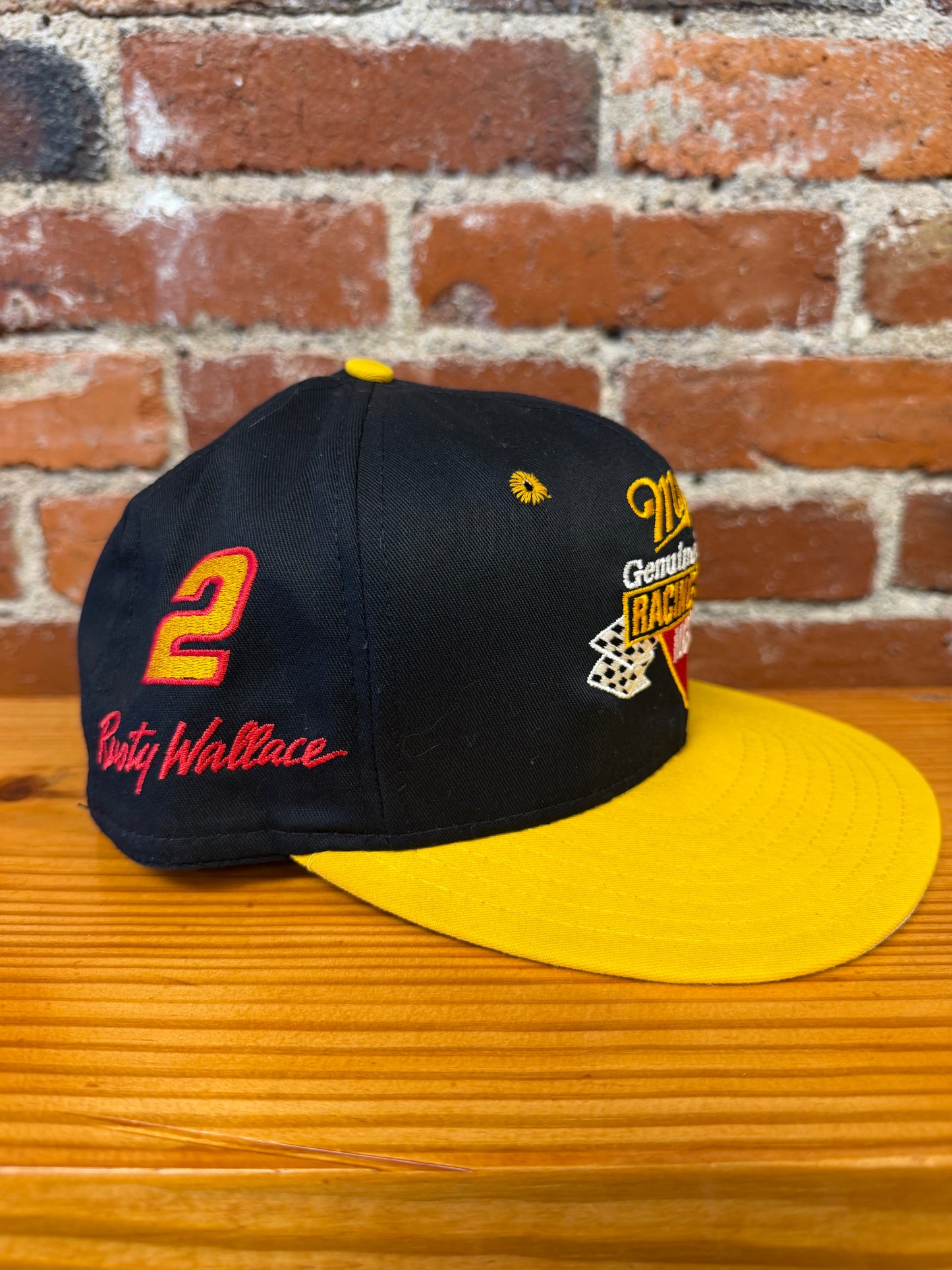 Vintage Miller Genuine Draft Racing Team Rusty Wallace Hat