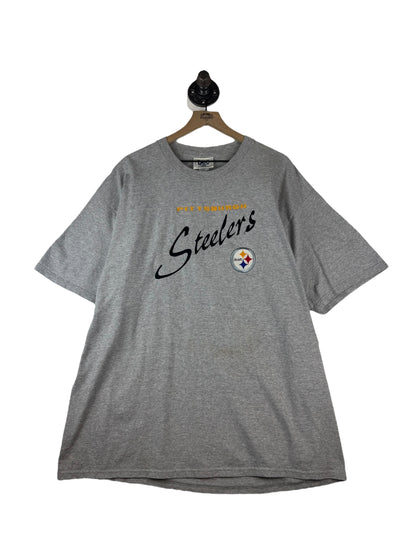 (XXL) Vintage Steelers Embroidered Tee