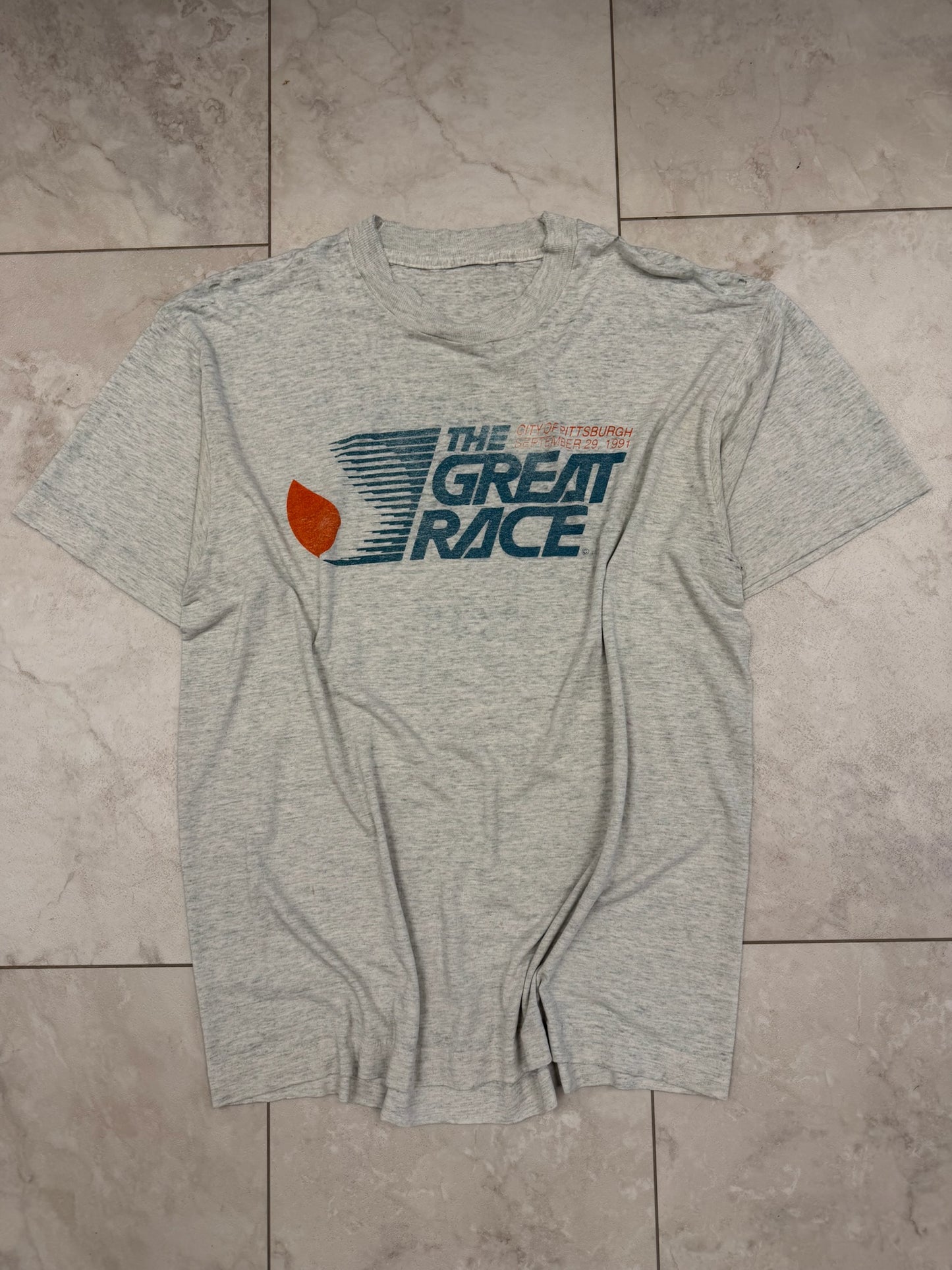(XL) 1991 Thrashed The Great Race Graphic Tee