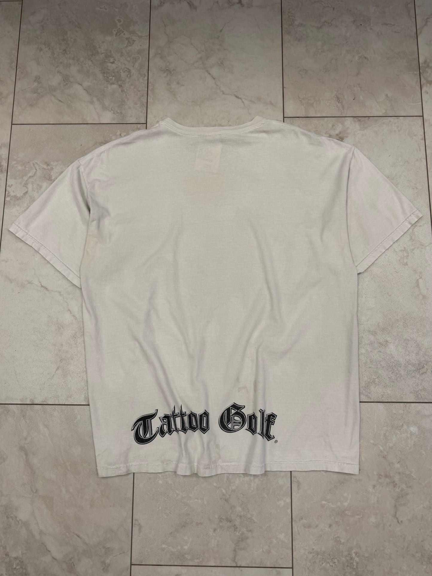 (XL) Vintage Y2K Tattoo Golf Graphic Tee