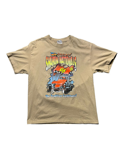 (L) 1996 Sharon Nationals Racing Double Sided Tee