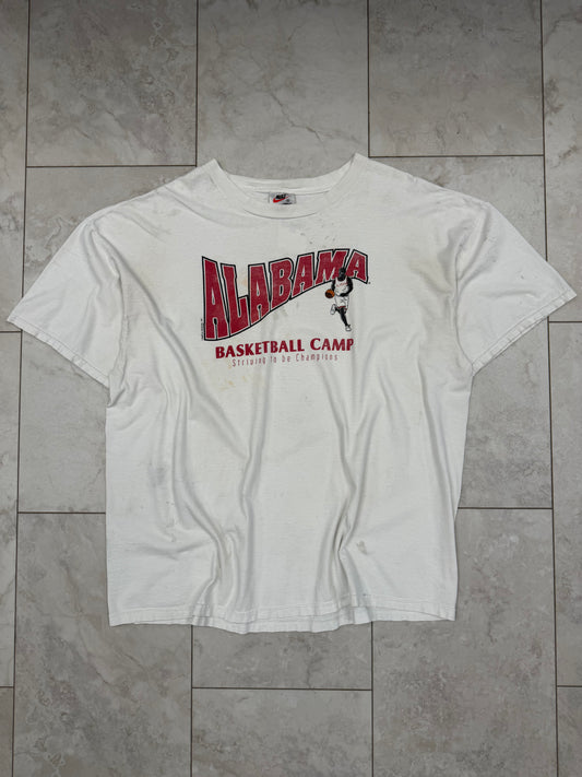 (XXL) Vintage 90’s Nike University of Alabama Basketball Camp Graphic Tee