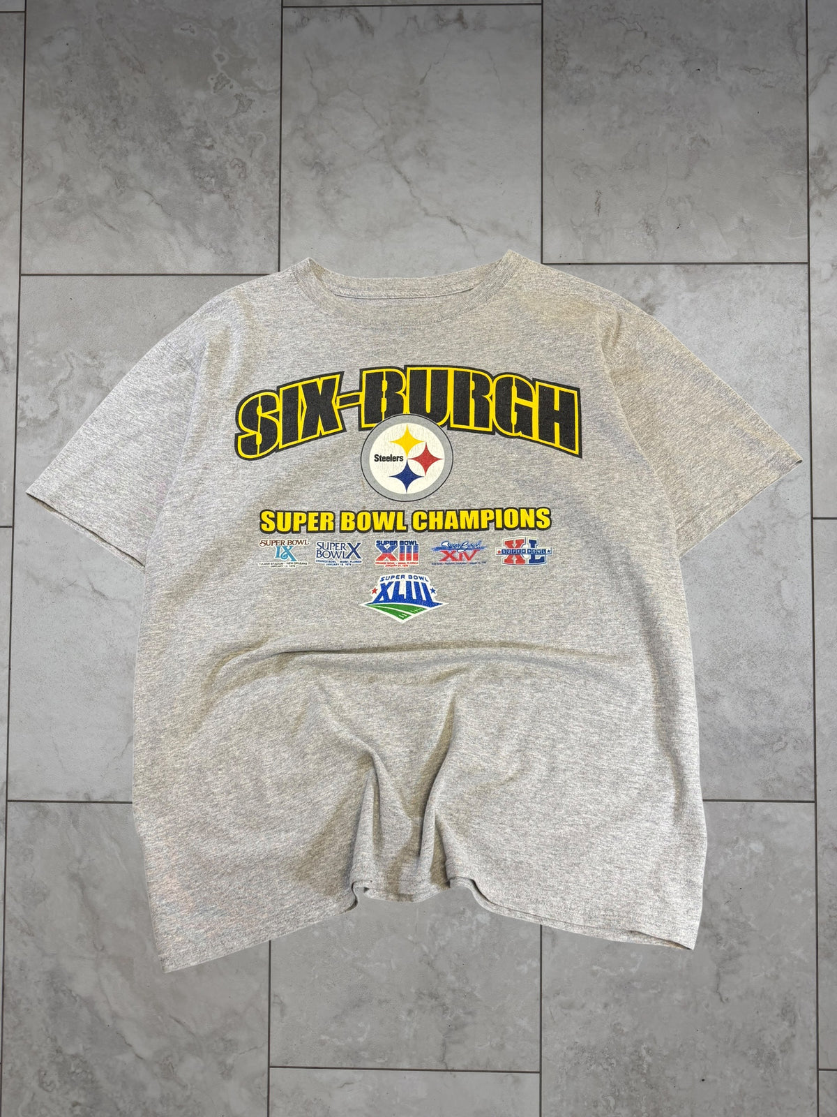 (M/L) 2009 Steelers Sixburgh Graphic Tee