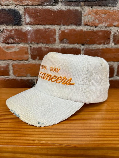 Vintage Tampa Bay Buccaneers Single Line Script Corduroy Hat