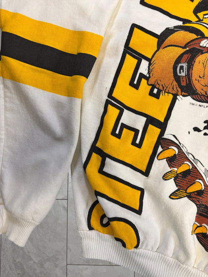 (L) 1988 Steelers Jack Davis Graphic Crewneck