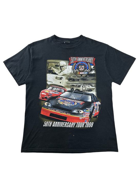 (L/XL) 1998 50th Anniversary Tour Nascar Tee