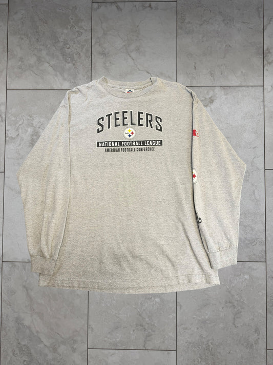 (XL) Vintage Y2K Steelers NFL AFC Longsleeve Shirt