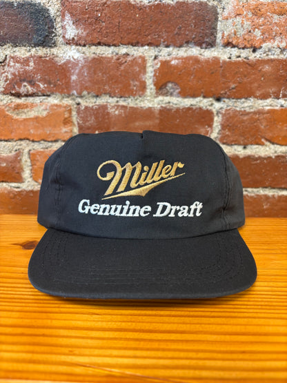 Vintage Miller Genuine Draft Nylon Hat