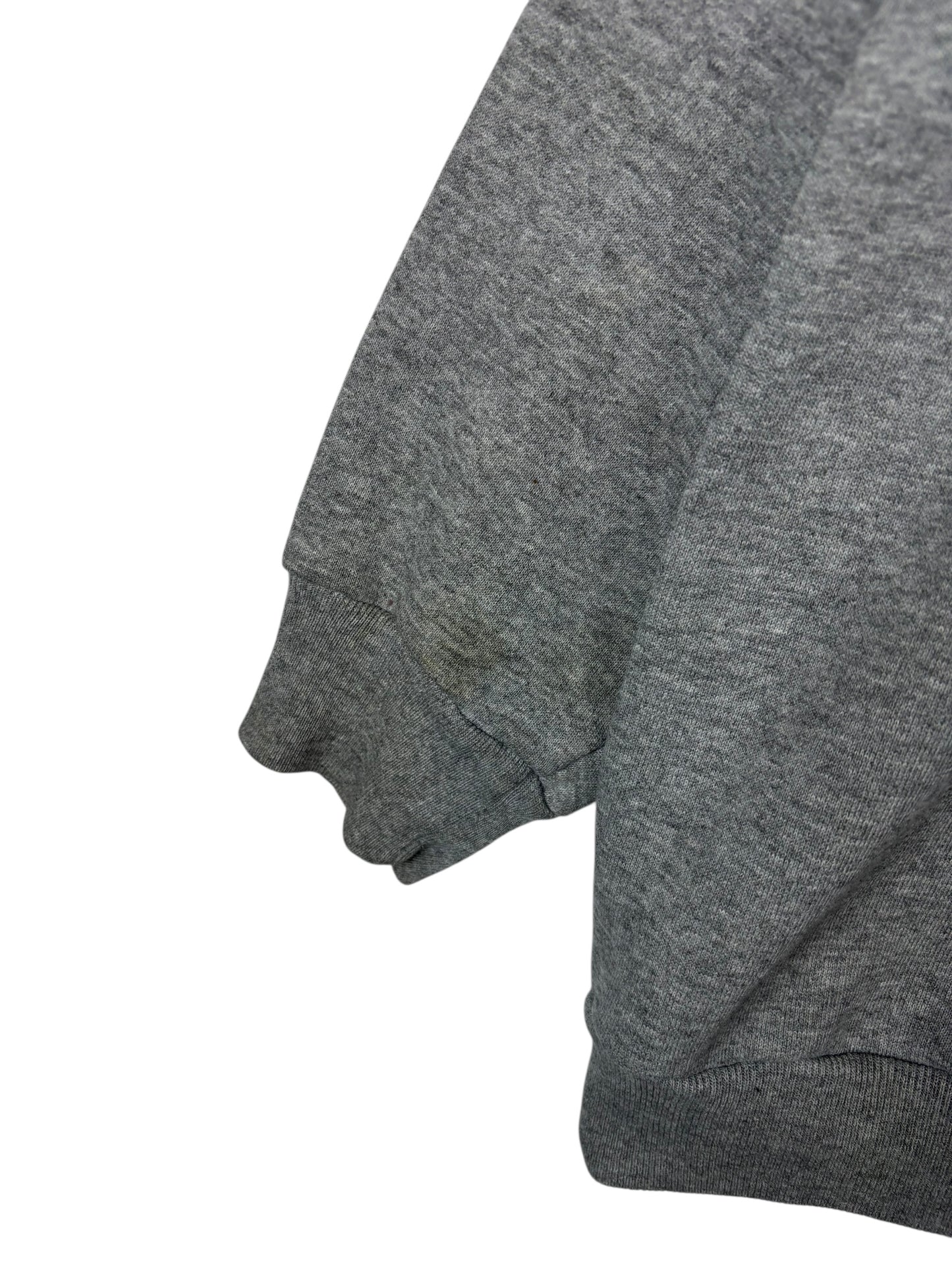 (L) Vintage Steelers Embroidered Logo Athletic Crewneck