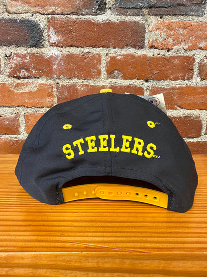 Vintage Steelers Big Logo Logo 7 Snapback Hat (Brand New)