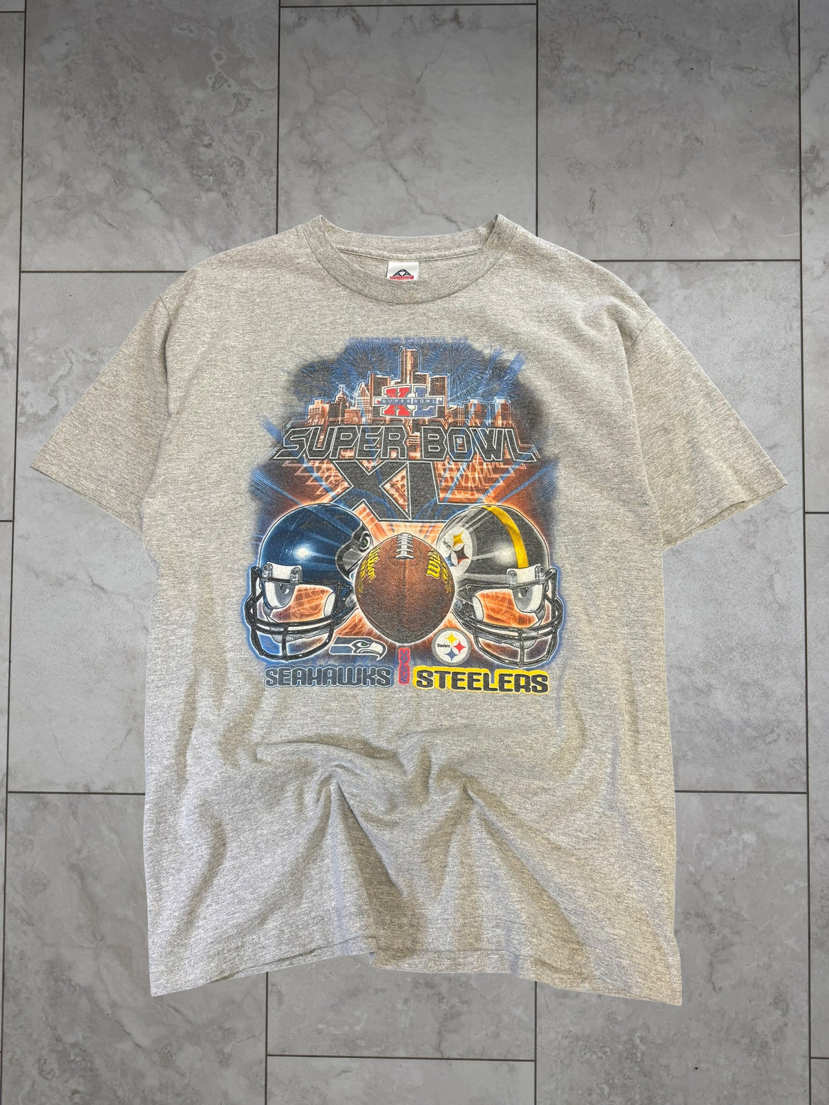 (L) 2006 Steelers Superbowl XL Tee