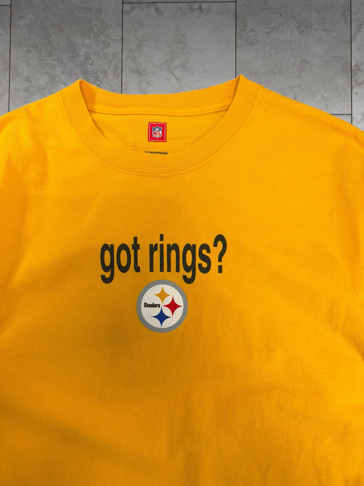 (L) Vintage Y2K Steelers Got Rings? Tee