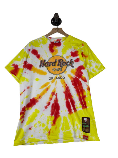 (M/L) Vintage Hard Rock Café Orlando Tiedye Tee #5
