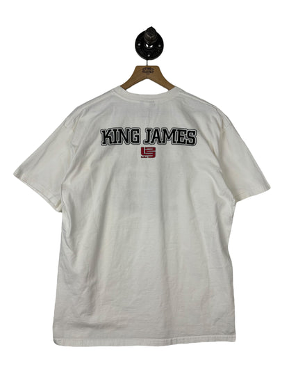 (L) Vintage Y2K Nike King James Double Sided Tee