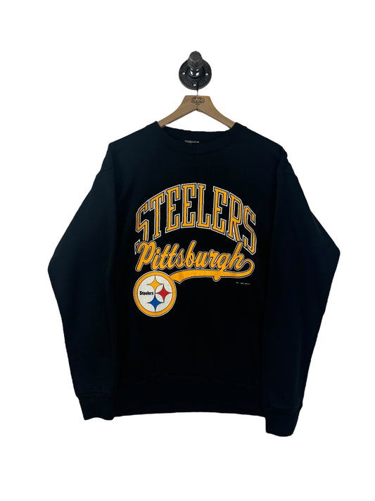 (S/M) 1990 Steelers Graphic Crewneck
