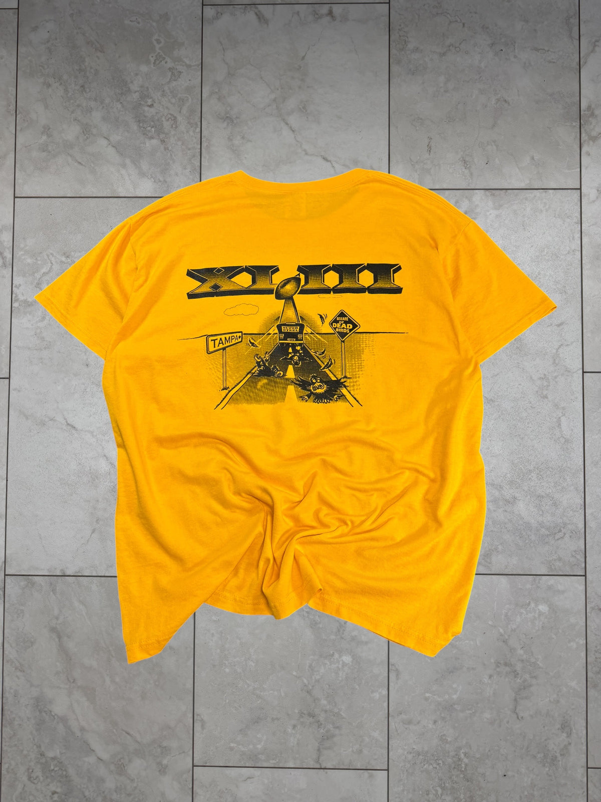 (L) Vintage Y2K Steelers BYE BYE BIRDIES.. Graphic Tee