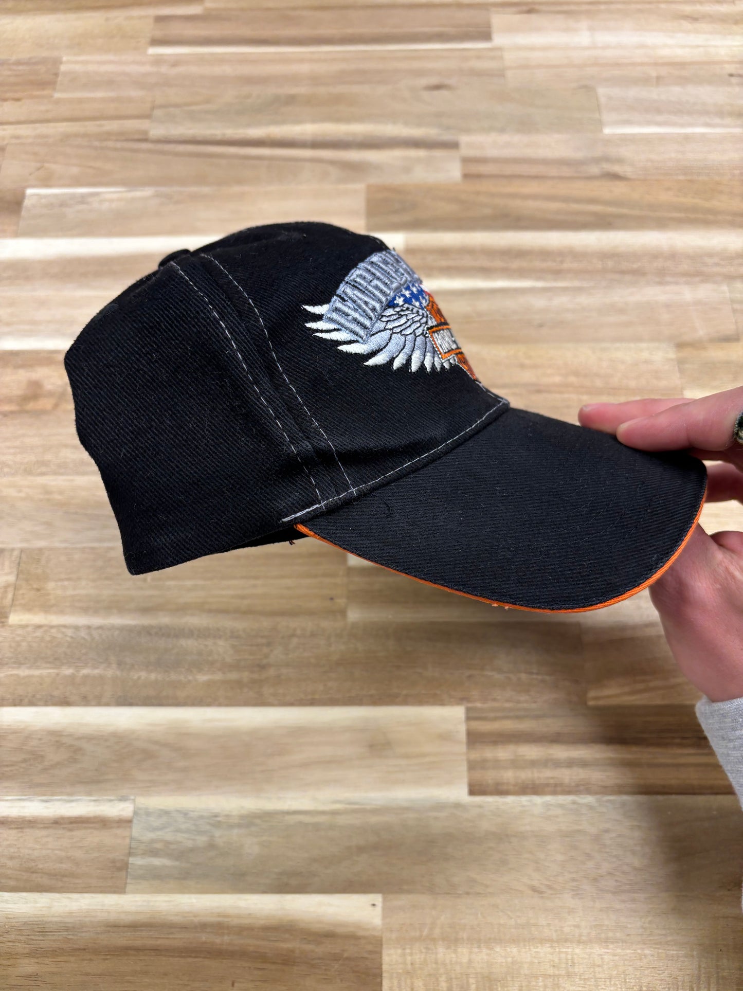 Vintage Harley Davidson Strap-back  Hat