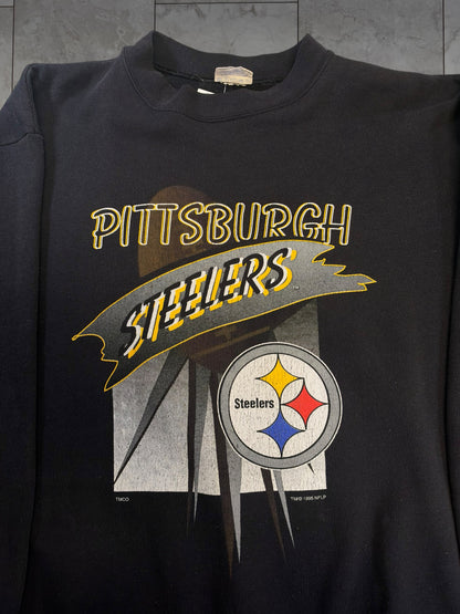 (XL) 1995 Steelers TMCO Graphic Crewneck