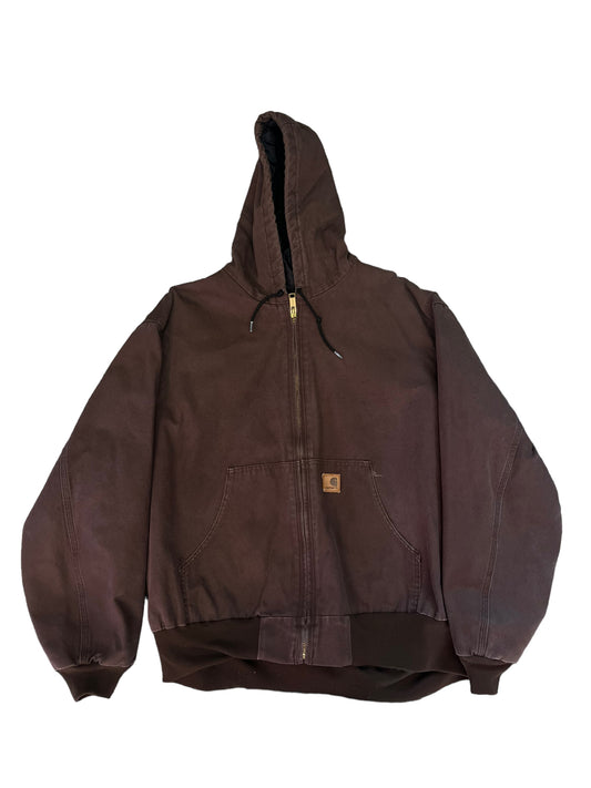 (XXL) Vintage Carhartt Hooded Jacket