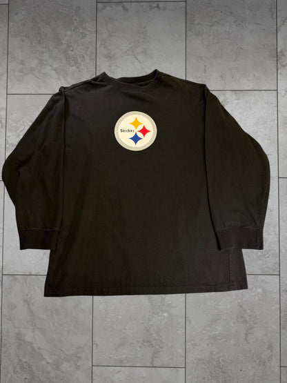 (L) Vintage Y2K Steeelers Logo Longsleeve Shirt