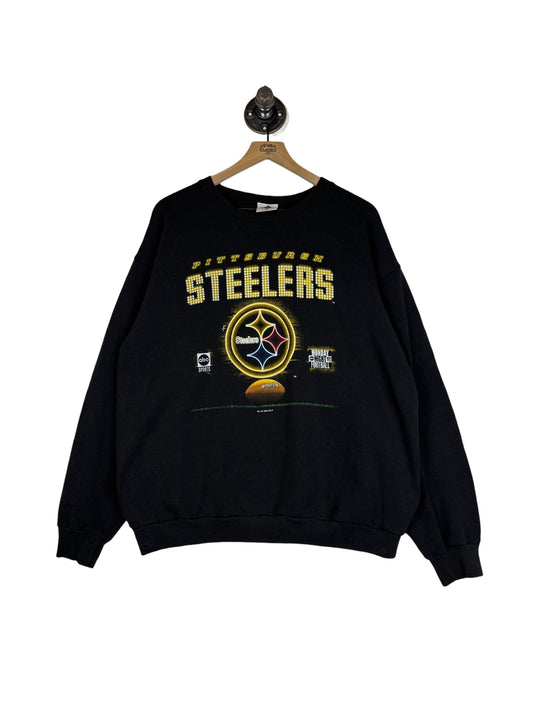 (XL) 1996 Steelers Monday Night Football Crewneck