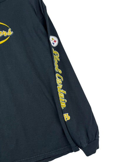 (M/L) Vintage Y2K Steelers Long Sleeve