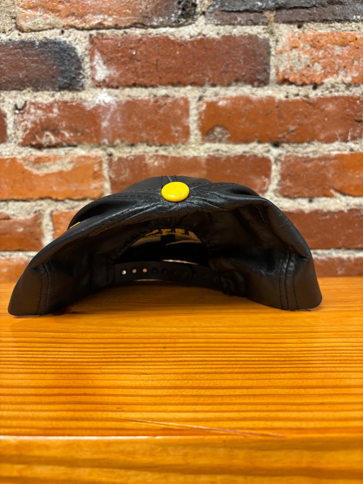 Vintage Steelers Leather Hat