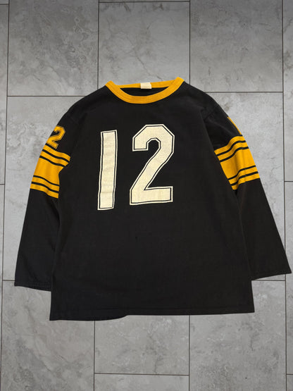 (M) Vintage 90's Steelers 3/4 Sleeve Jersey Shirt #12
