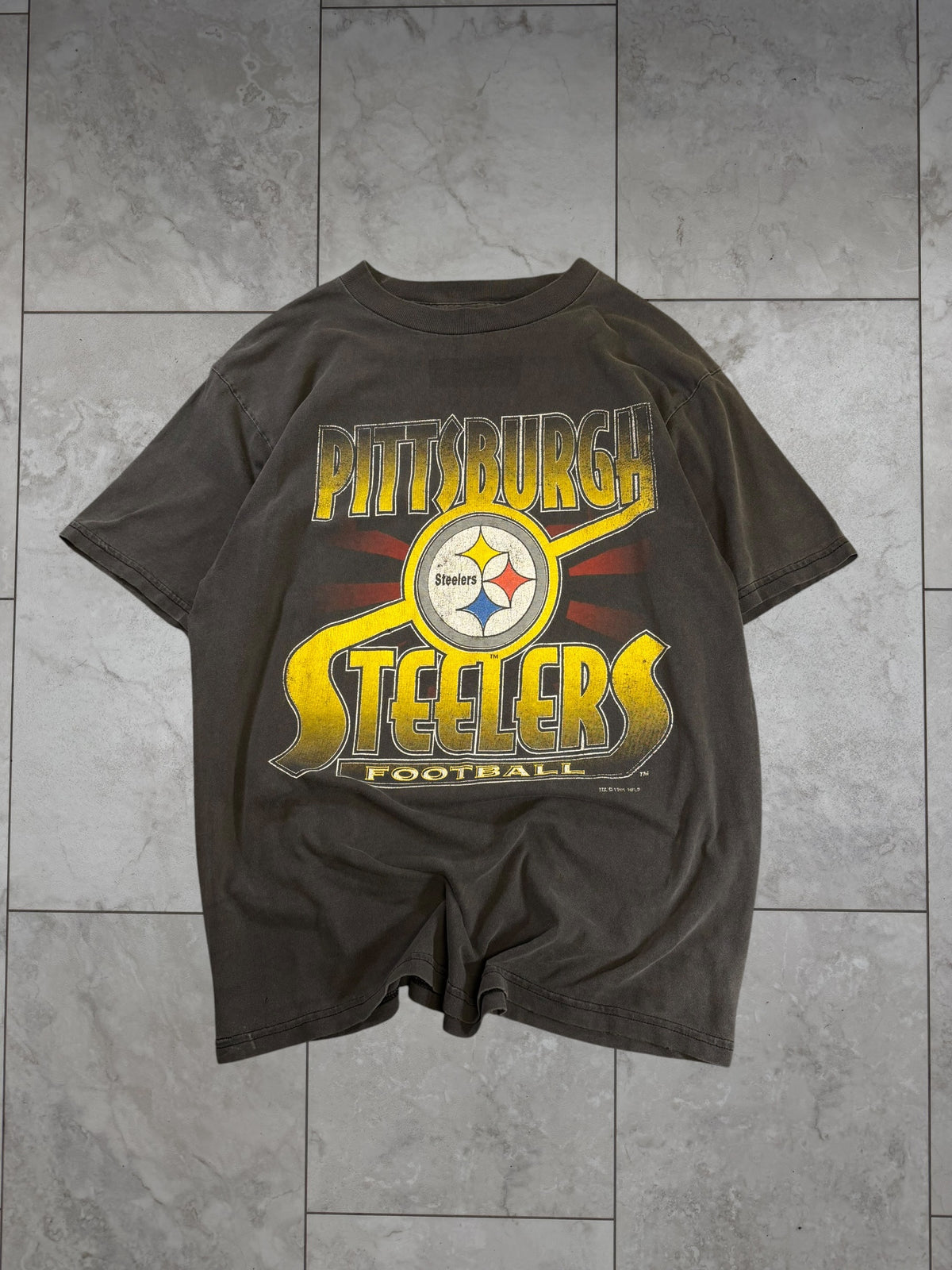 (L) 1995 Steelers Football Fader Tee