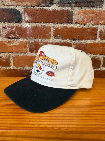 1995 Steelers AFC Champs New Era Snapback Hat