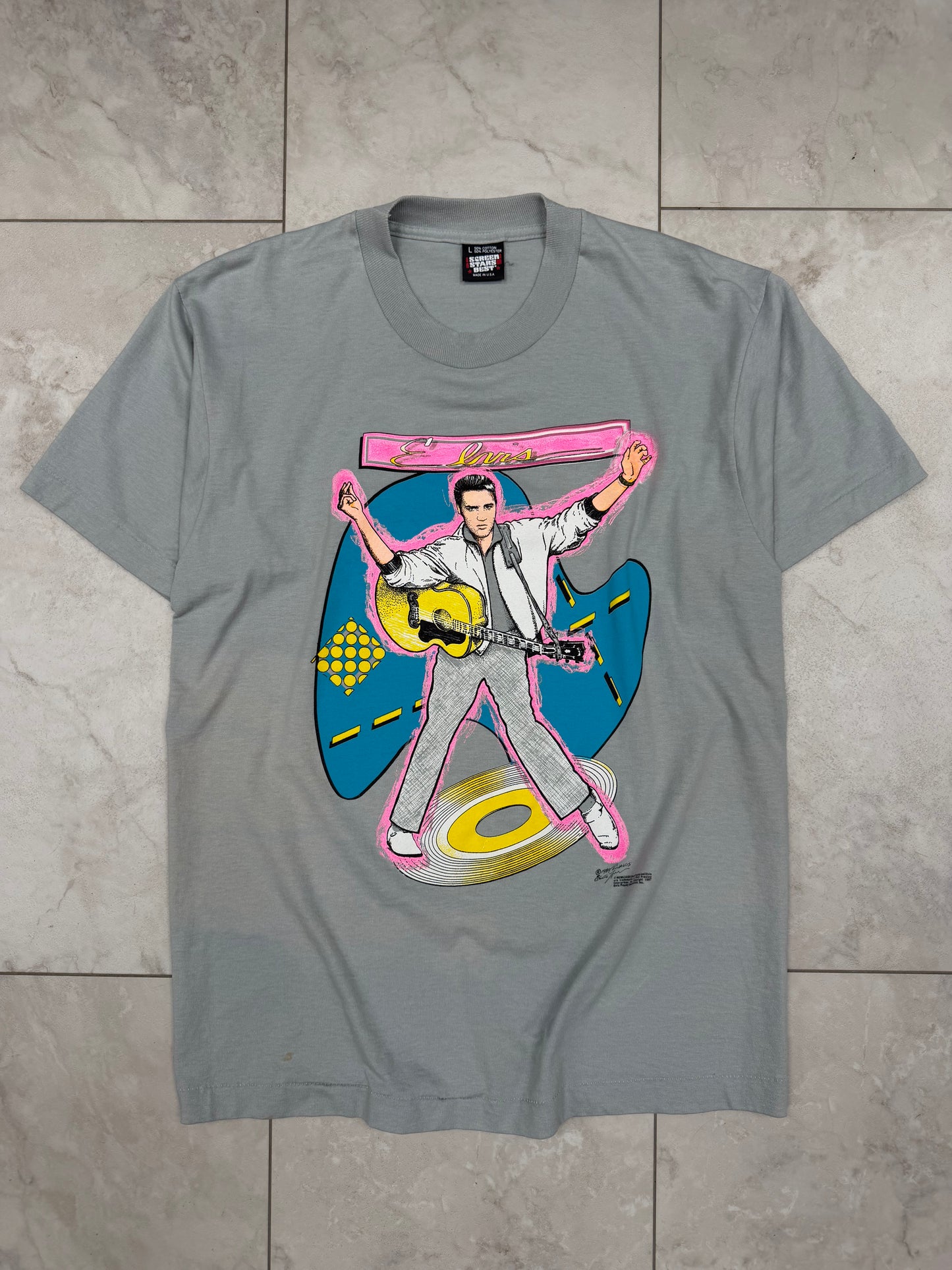 (L) 1989 Elvis Presley Graphic Tee