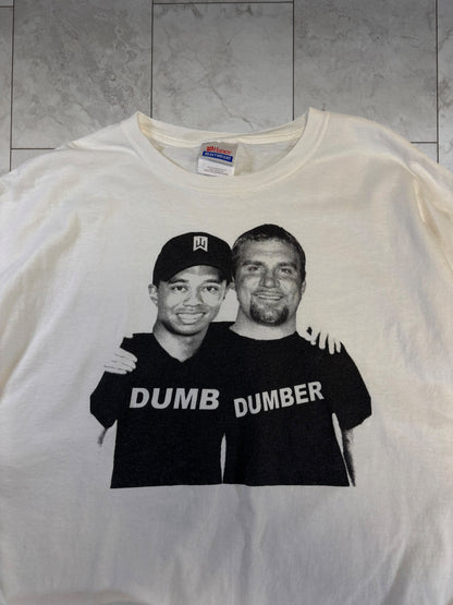 (XXL) Vintage Y2K Dumb & Dumber (Woods & Roethlisberger) Tee
