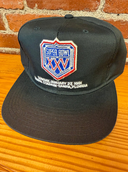 1991 Super Bowl XXV Giants vs Bills Hat - NEW  (has sunfade)