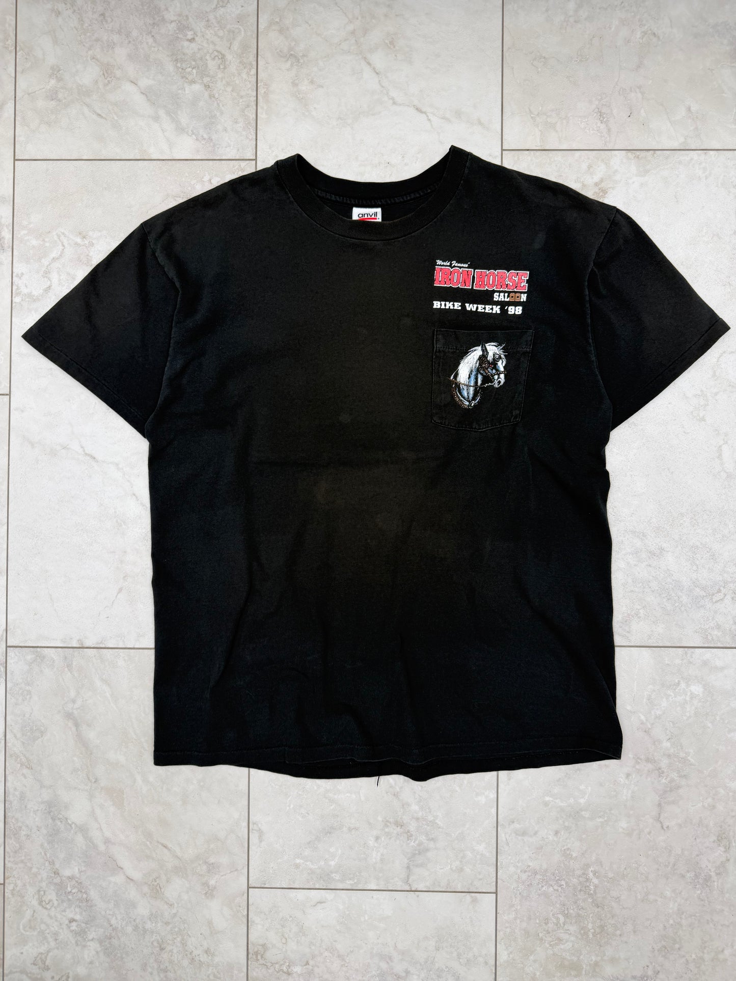 (XL) 1998 Iron Horse Saloon Bike Week Graphic Tee