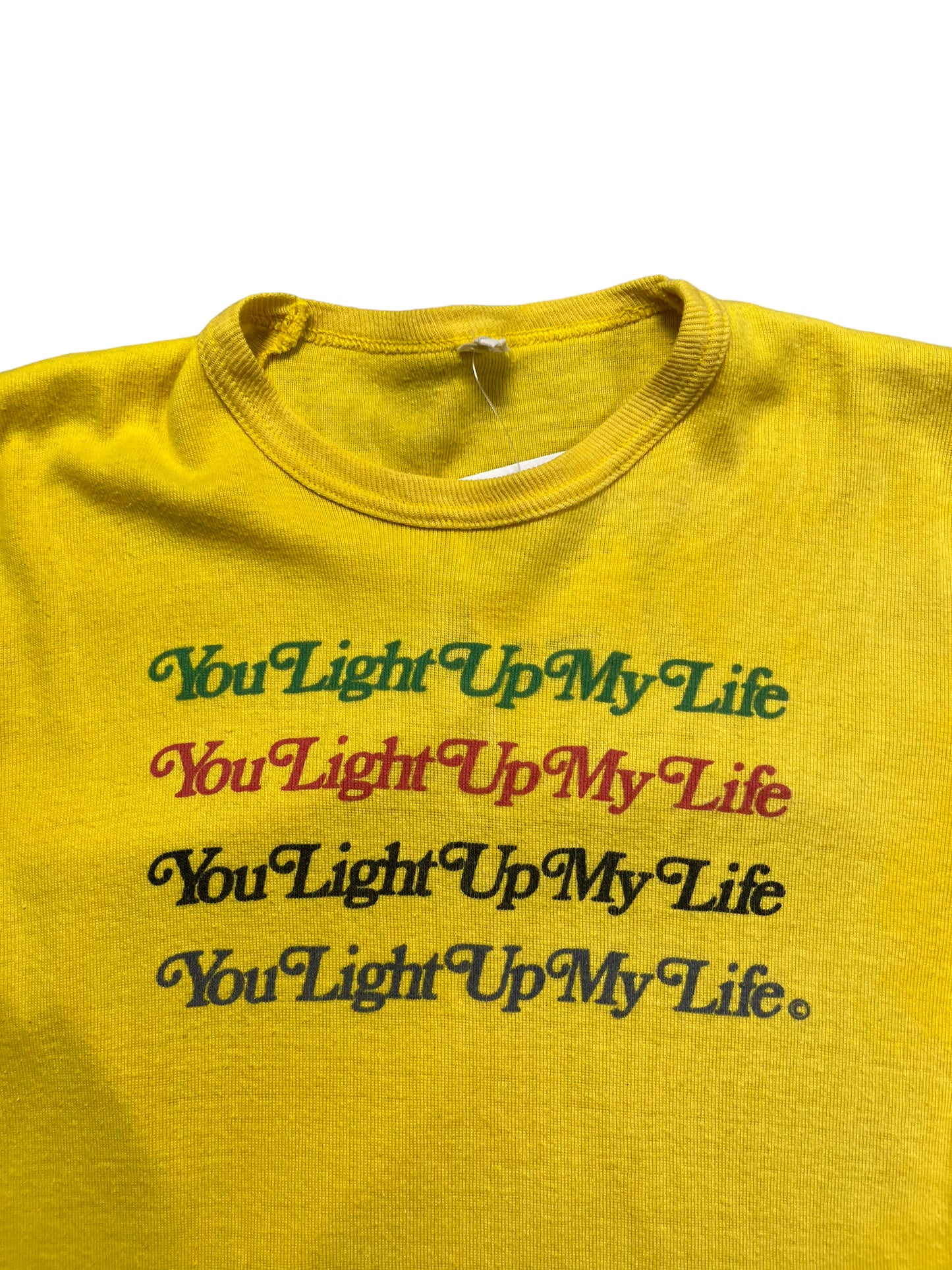 (XS/S) Vintage 70s You Light Up My Life Tee