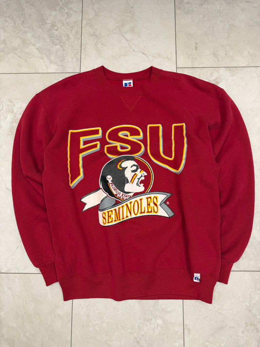 (L) Vintage 90’s FSU Seminoles Graphic Crewneck