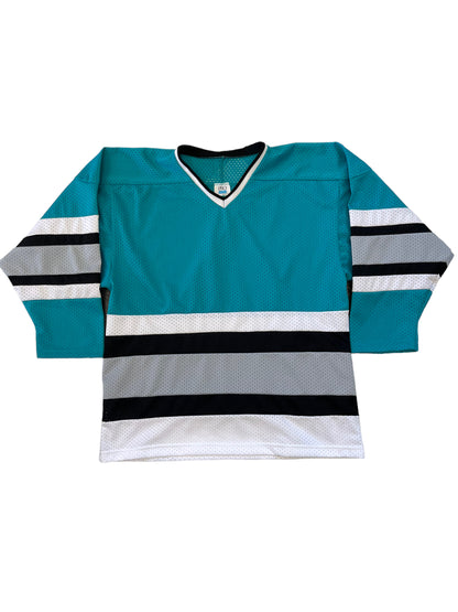 (L) Vintage Blank Hockey Jersey