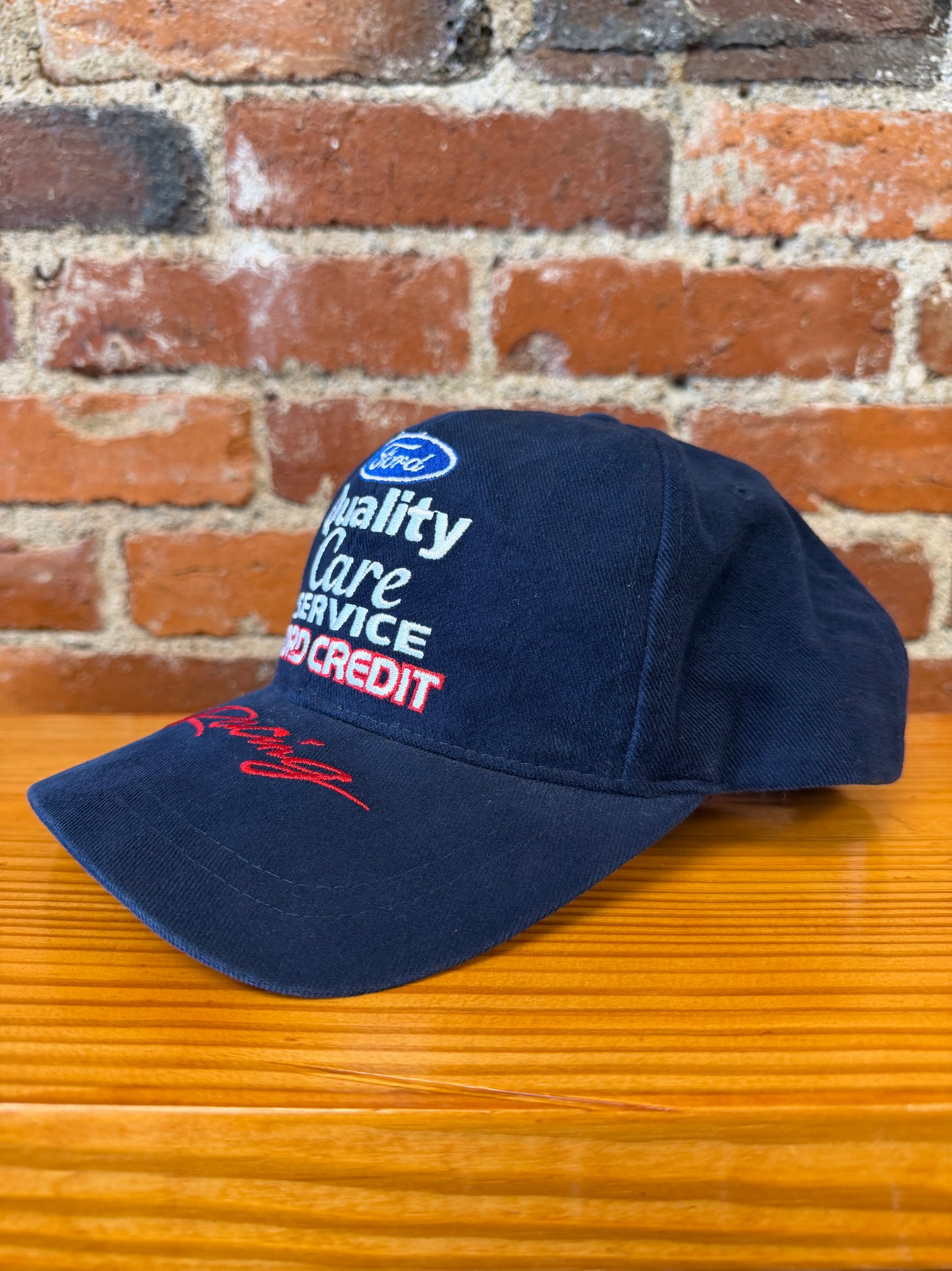 Vintage Dale Jarrett #88 Ford Racing Snapback Hat