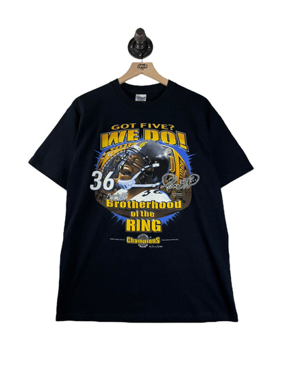 (M) 2006 Steelers Brotherhood of the Ring Tee