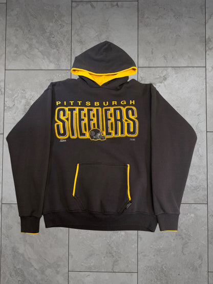 (XL) 1990 Steelers Salem Graphic Hoodie