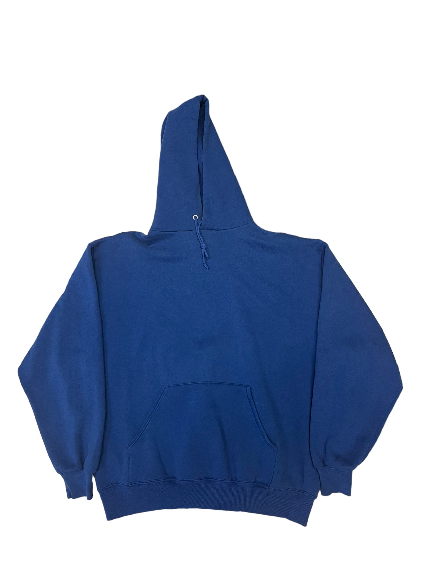 (M) Vintage Blue Blank Hoodie