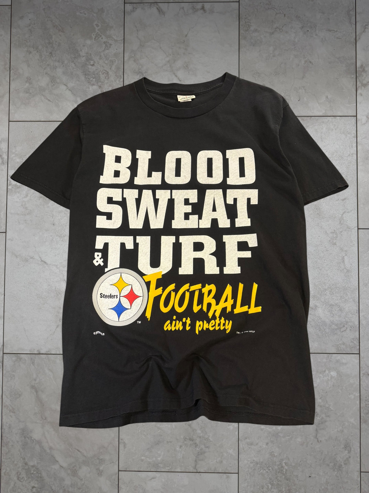 (L/XL) 1994 Steelers Blood, Sweat, & Turf Shirt